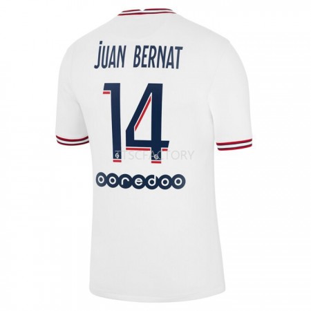 Billiga Fotbollströjor Paris Saint-Germain Juan Bernat 14 Fjärde tröja 2021/22 Kortärmad